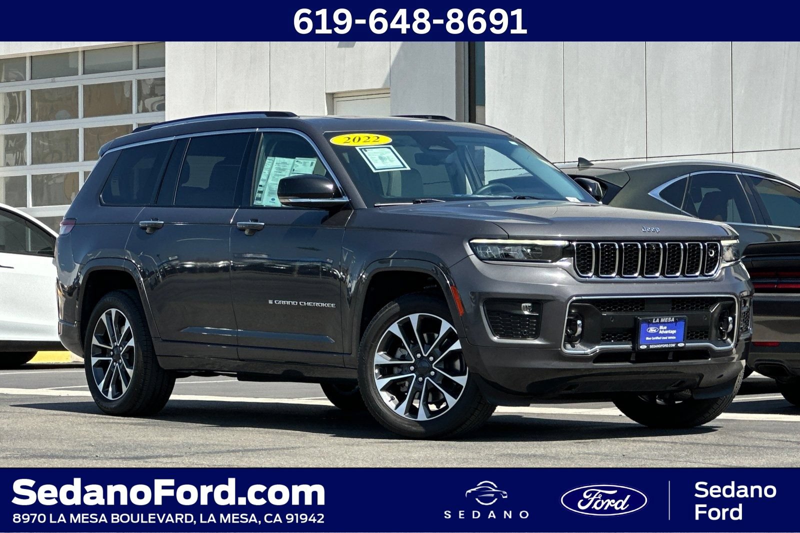 Used 2022 Jeep Grand Cherokee L Overland w/ Advanced Protech Group III AWD/4WD video 1
