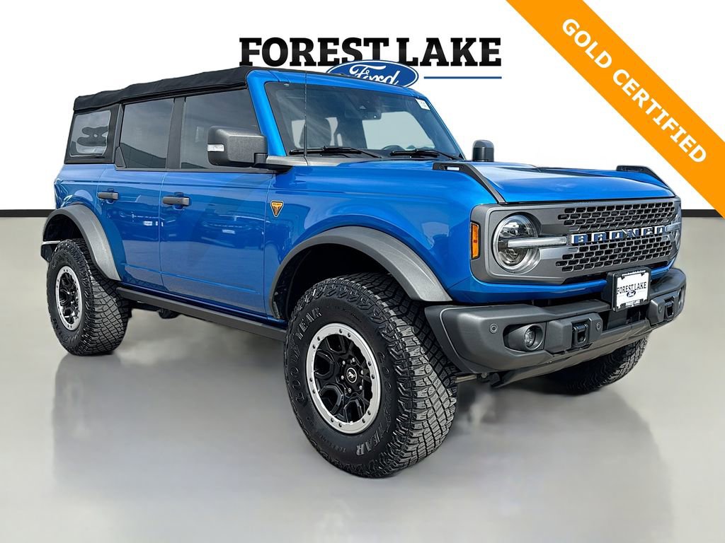 Certified 2022 Ford Bronco Badlands w/ Sasquatch Package