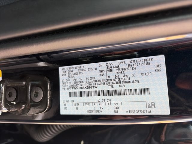 Certified 2025 Ford F150 Lariat AWD/4WD image 41