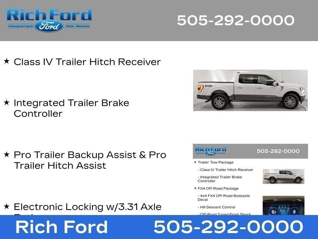 Certified 2023 Ford F150 King Ranch w/ Equipment Group 601A High AWD/4WD image 77