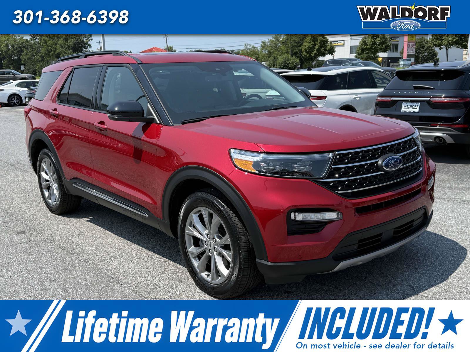 Certified 2024 Ford Explorer XLT w/ Equipment Group 202A
