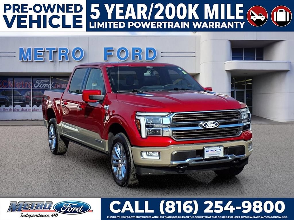 Certified 2025 Ford F150 King Ranch w/ FX4 Off-Road Package