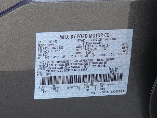 Certified 2023 Ford Edge SEL w/ Convenience Package AWD/4WD image 29