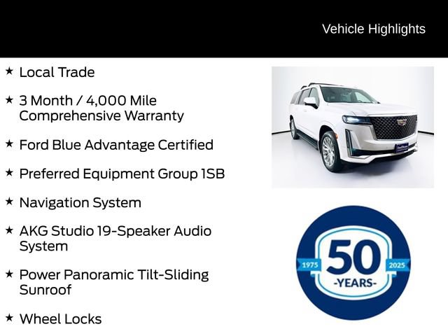 Used 2023 Cadillac Escalade ESV Premium Luxury AWD/4WD image 6