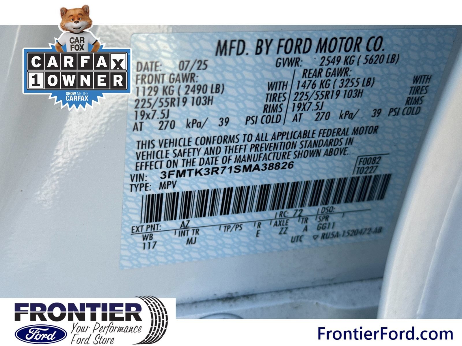 Certified 2025 Ford Mustang Mach-E Premium RWD image 29