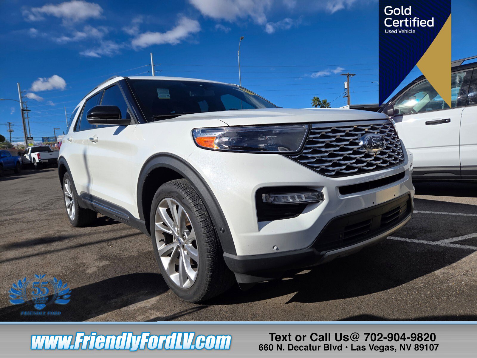 Certified 2021 Ford Explorer Platinum w/ Equipment Group 601A