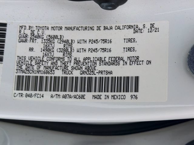 Used 2022 Toyota Tacoma SR5 w/ Technology Package RWD image 35