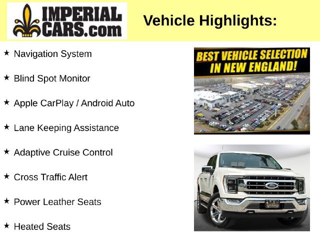 Certified 2021 Ford F150 Lariat w/ Equipment Group 502A High AWD/4WD image 5