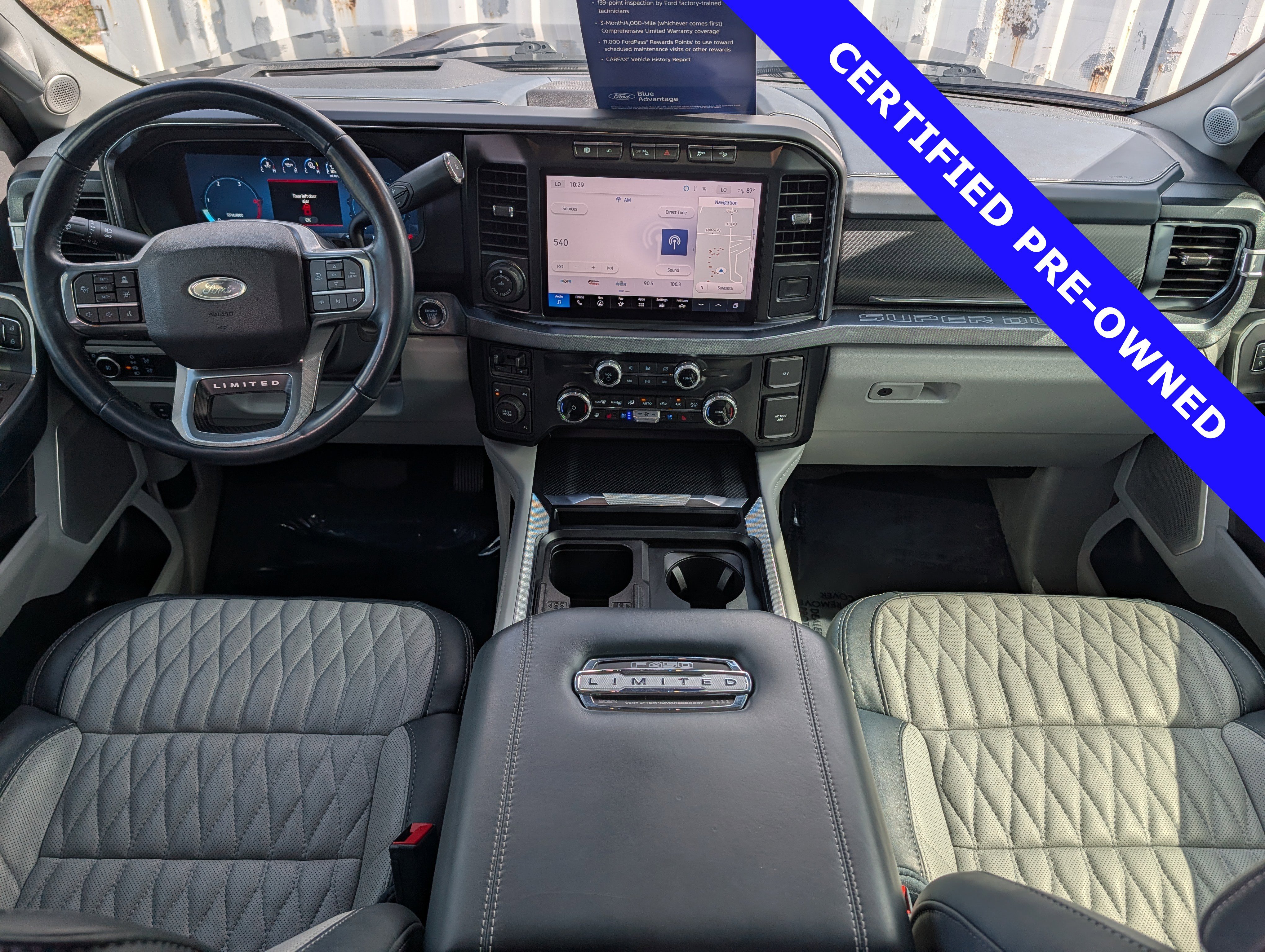 Certified 2024 Ford F450 Limited w/ FX4 Off-Road Package AWD/4WD image 22
