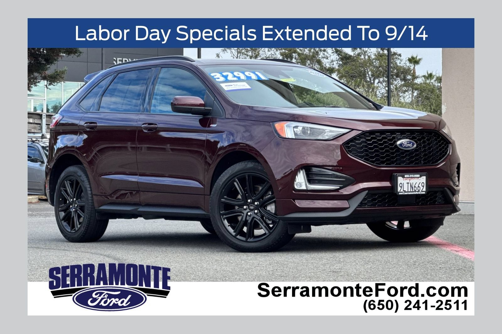 Certified 2024 Ford Edge ST-Line