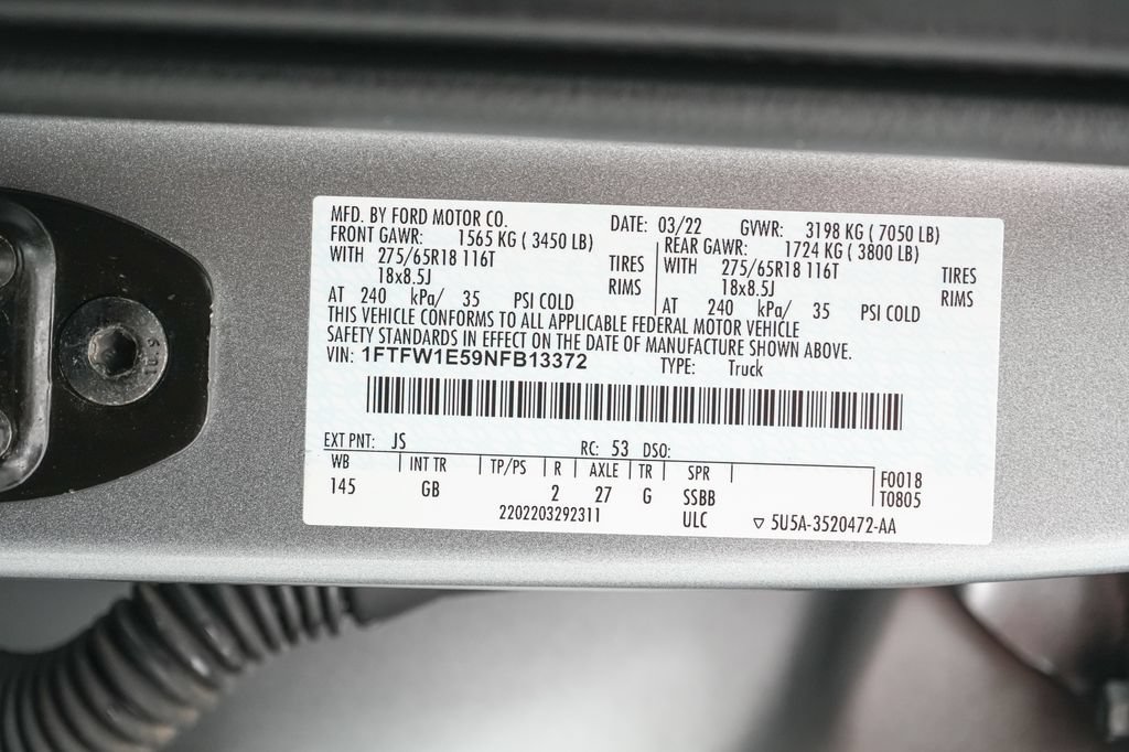 Certified 2022 Ford F150 XL w/ STX Appearance Package AWD/4WD image 25