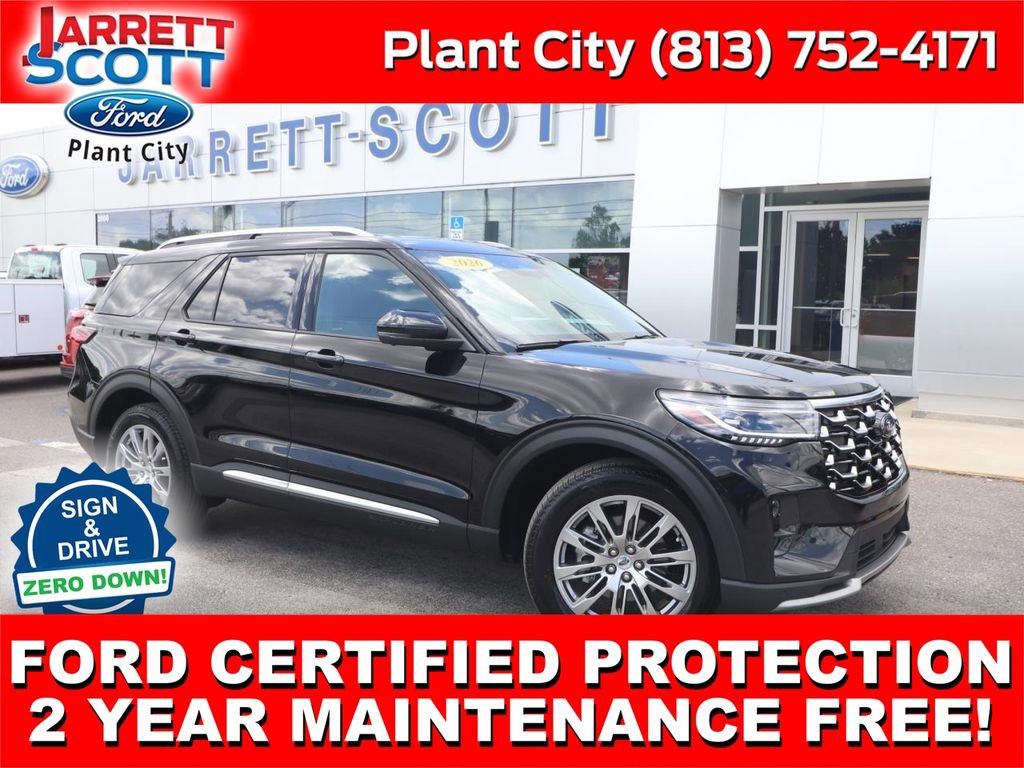 Certified 2026 Ford Explorer Platinum RWD image 1
