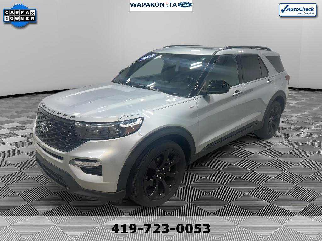 Certified 2024 Ford Explorer ST-Line w/ Class IV Trailer Tow Package
