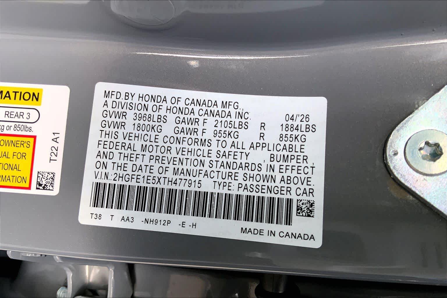 Used 2026 Honda Civic Si image 32