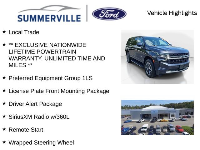 Used 2023 Chevrolet Tahoe LS w/ Driver Alert Package AWD/4WD video 2