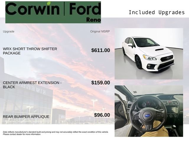 Used 2020 Subaru WRX Premium AWD/4WD image 3