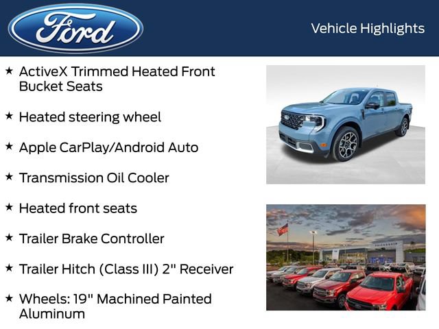 Certified 2025 Ford Maverick Lariat w/ 4K Tow Package AWD/4WD image 13