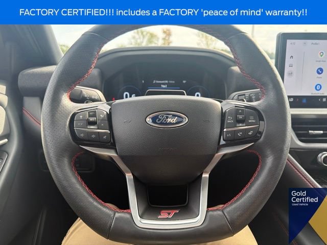 Certified 2025 Ford Explorer ST w/ Sun And Sound Package AWD/4WD image 59