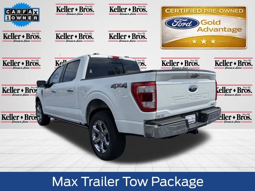 Certified 2023 Ford F150 Lariat w/ Equipment Group 502A High image 3