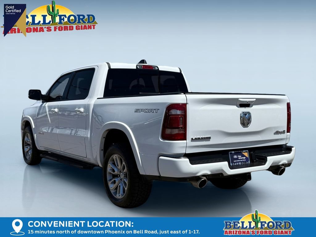 Used 2021 RAM 1500 Laramie w/ Sport Appearance Package AWD/4WD image 2