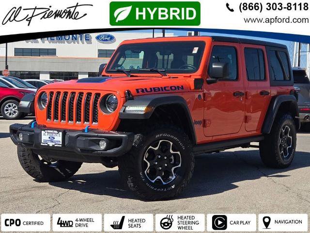 Used 2023 Jeep Wrangler Unlimited Rubicon 4xe w/ Steel Bumper Group AWD/4WD image 5