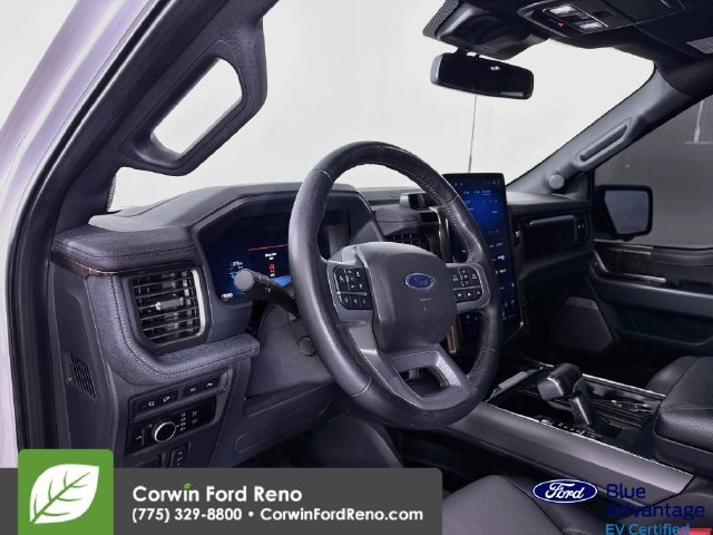Certified 2023 Ford F150 Lightning Lariat w/ Equipment Group 511A High AWD/4WD image 12