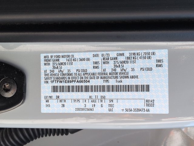 Certified 2023 Ford F150 Lariat w/ Equipment Group 502A High AWD/4WD image 36