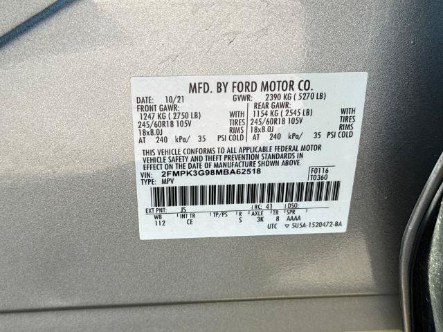 Certified 2021 Ford Edge SE FWD image 17
