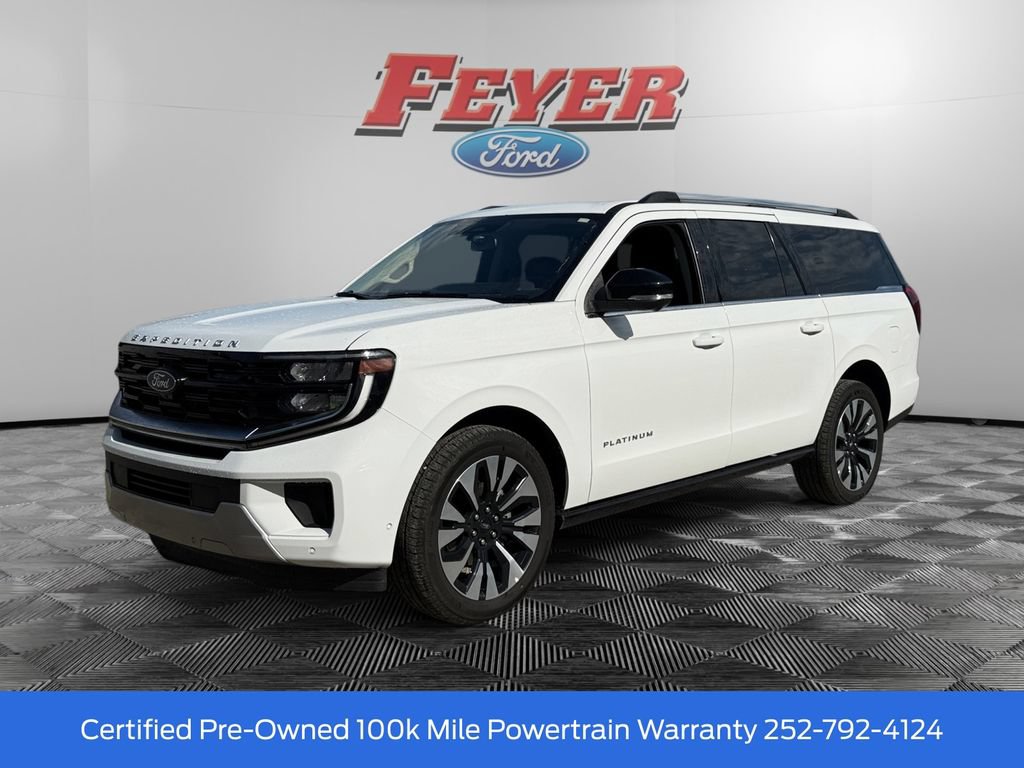 Certified 2025 Ford Expedition Max Platinum w/ Driver's Package