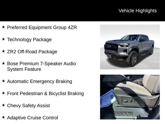 Used 2025 Chevrolet Colorado ZR2 w/ Technology Package image 8