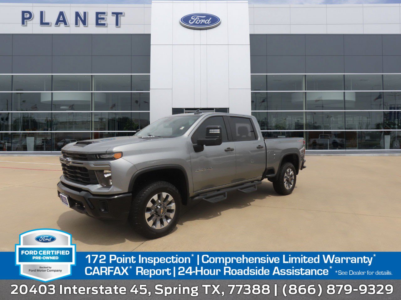 Used 2024 Chevrolet Silverado 2500 Custom w/ Custom Value Package