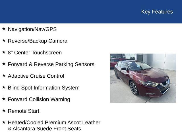 Used 2017 Nissan Maxima SR FWD image 33