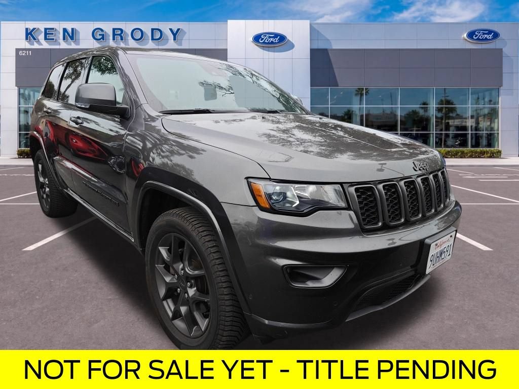 Used 2021 Jeep Grand Cherokee Limited w/ Quick Order Package 28K 80th