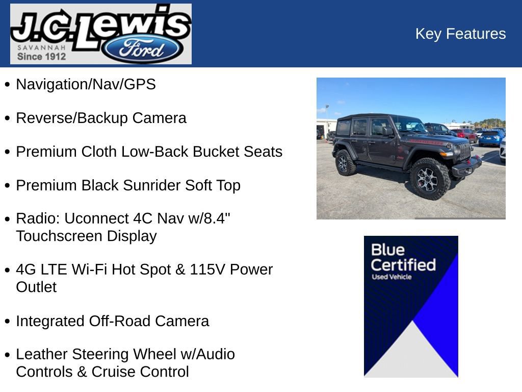 Used 2021 Jeep Wrangler Unlimited Rubicon image 25