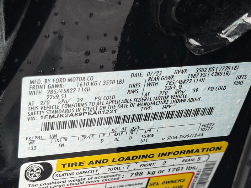 Certified 2023 Ford Expedition Max Limited AWD/4WD image 34