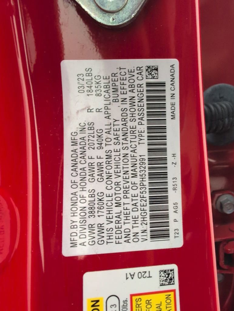 Used 2023 Honda Civic Sport image 44