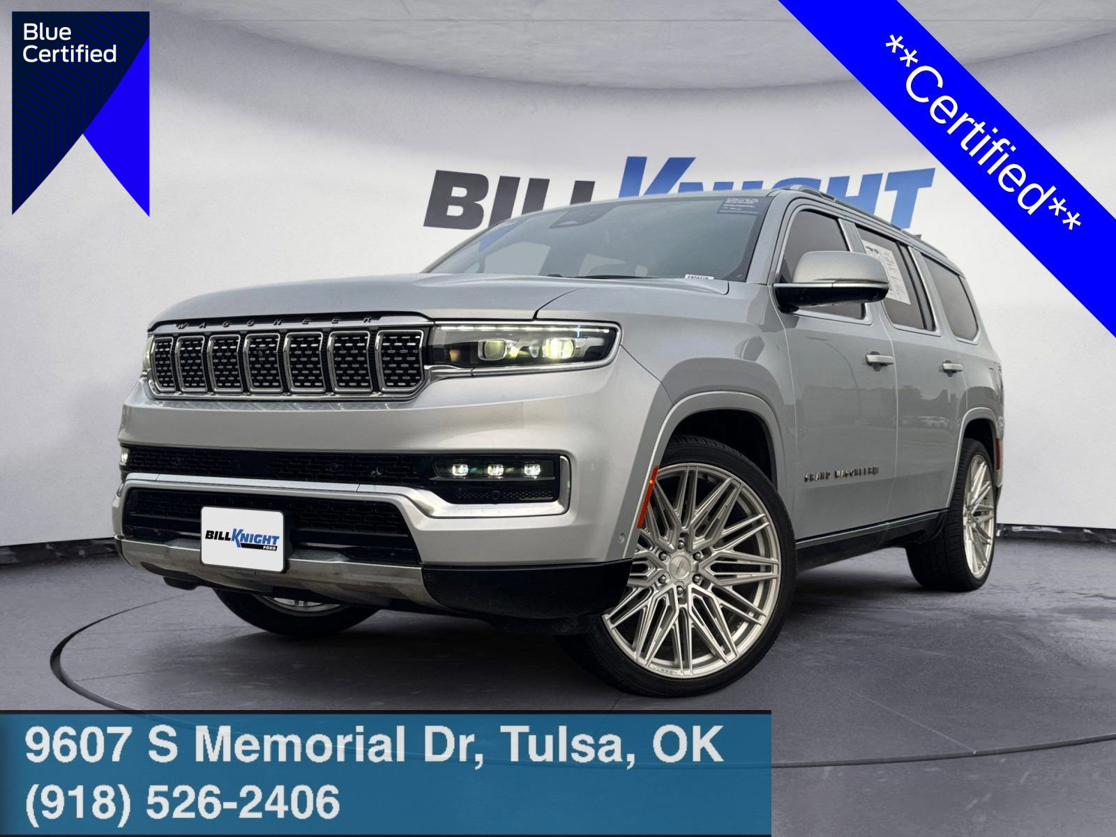 Used 2022 Jeep Grand Wagoneer Series III w/ Rear Seat Video Group 1