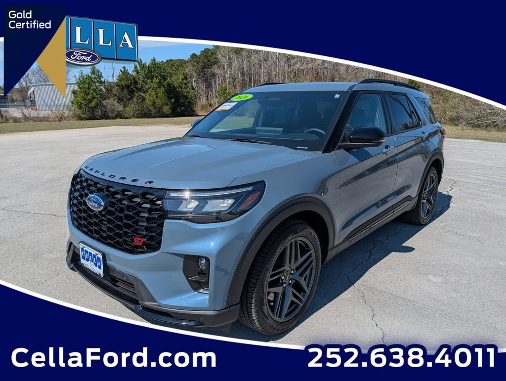 Certified 2026 Ford Explorer ST w/ Sun And Sound Package
