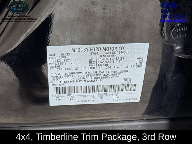 Certified 2023 Ford Explorer Timberline w/ Timberline Technology Package image 33
