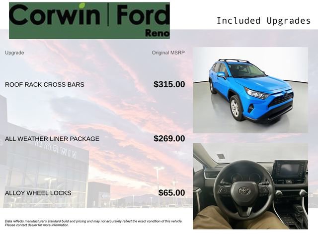 Used 2019 Toyota RAV4 XLE w/ All Weather Liner Package AWD/4WD image 3