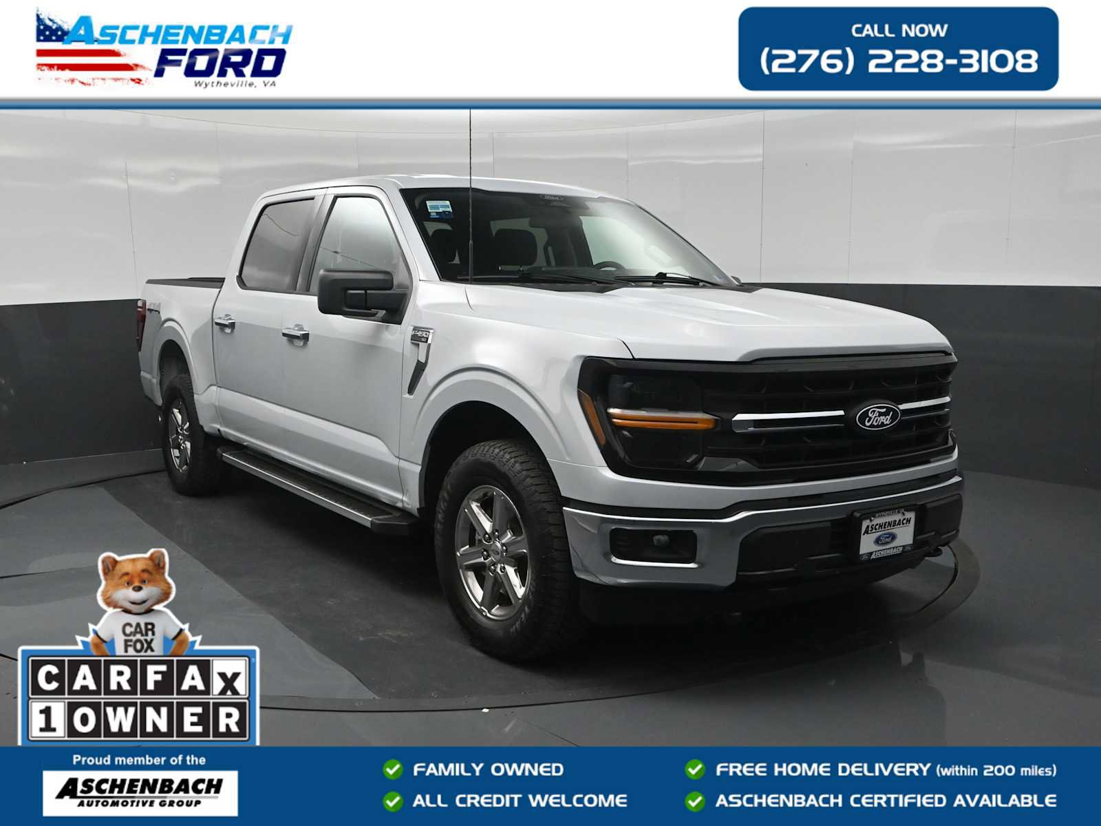 Certified 2025 Ford F150 XLT w/ Equipment Group 301A Standard