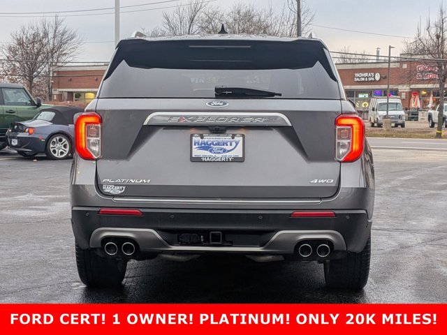 Certified 2022 Ford Explorer Platinum w/ Equipment Group 601A image 4