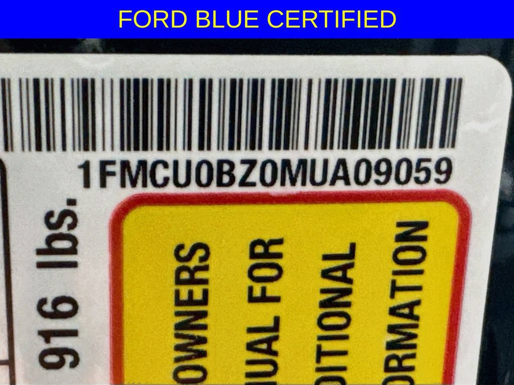 Certified 2021 Ford Escape SE w/ SE Sport Appearance Package FWD image 34