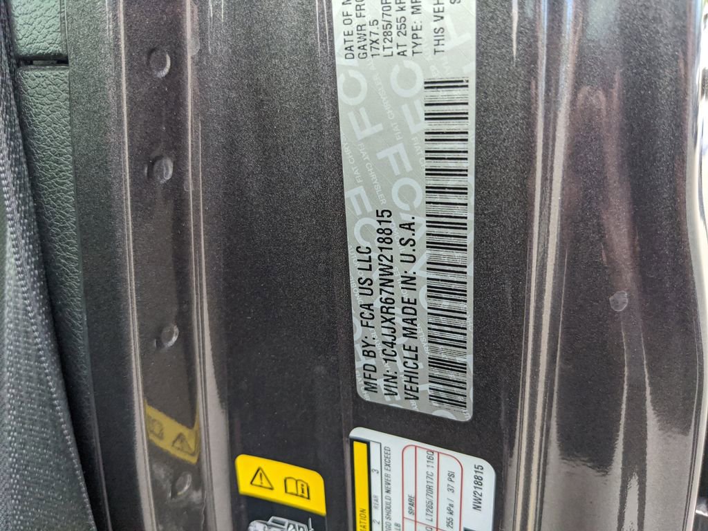 Used 2022 Jeep Wrangler Unlimited Rubicon 4xe w/ Steel Bumper Group image 38