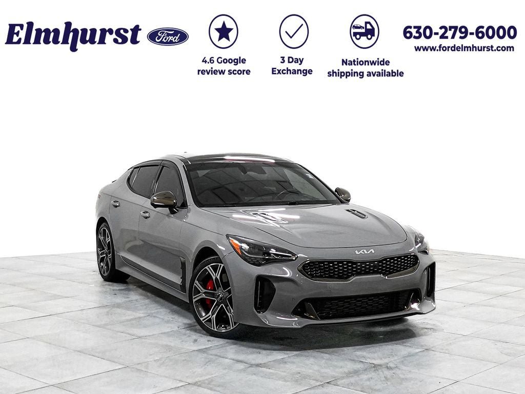Used 2023 Kia Stinger GT2 w/ Red Interior Color Package RWD image 1