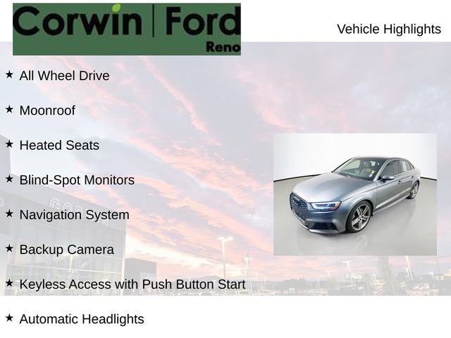 Used 2018 Audi A3 2.0T Premium Plus w/ Premium Plus Package AWD/4WD image 8