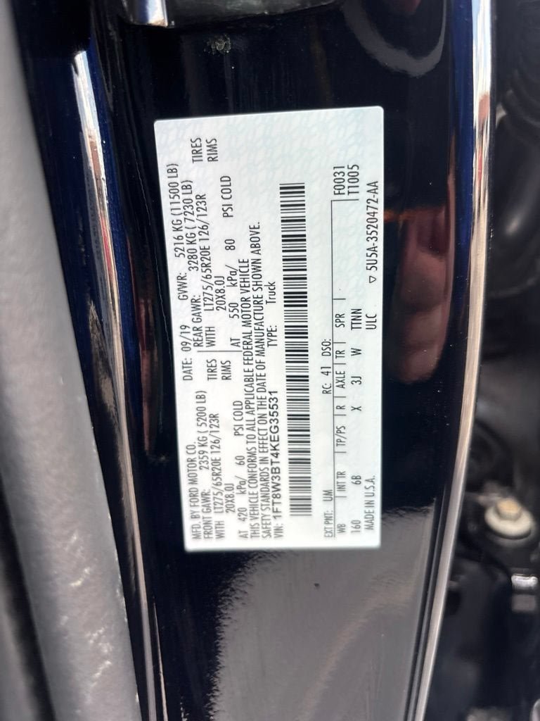 Certified 2019 Ford F350 Lariat w/ Chrome Package AWD/4WD image 19