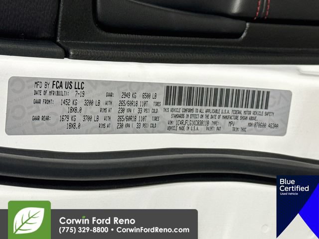 Used 2019 Jeep Grand Cherokee Trailhawk AWD/4WD image 34