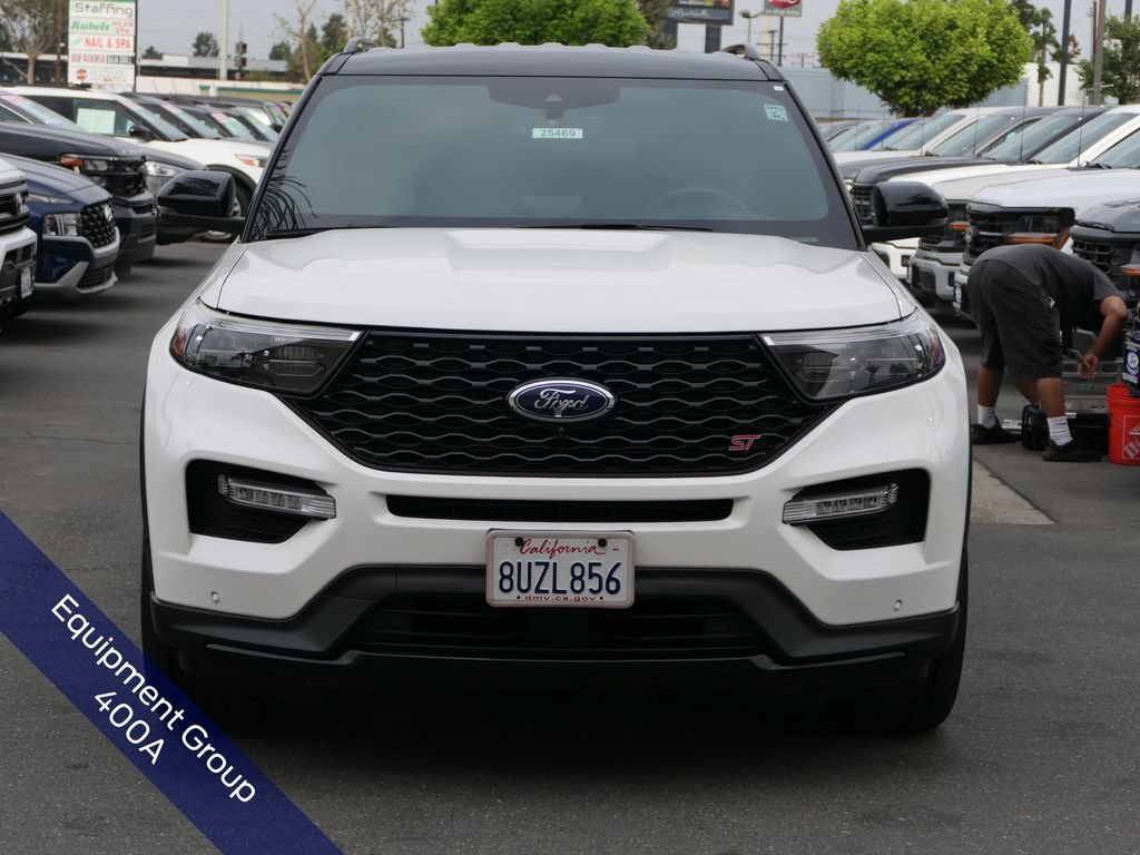 Certified 2020 Ford Explorer ST w/ Premium Technology Package AWD/4WD image 9