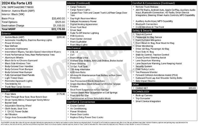 Used 2024 Kia Forte LXS image 8